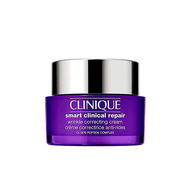 Crema de colágeno correctora de arrugas Clinique Smart Clinical Repair.